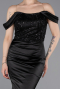 Abendkleid Lang Schwarz ABU6078