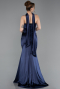 Abschlusskleid Lang Marineblau ABU6079