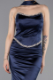 Abschlusskleid Lang Marineblau ABU6079