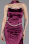 Abschlusskleid Lang Pflaume ABU6079