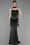 Abschlusskleid Lang Schwarz ABU6079