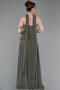 Abendkleid Lang Chiffon Khaki ABU6081