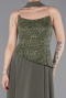 Abendkleid Lang Chiffon Khaki ABU6081