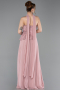 Abendkleid Lang Chiffon Puder ABU6081
