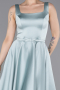 Minzgrün Partykleid Satin Midi ABK2586