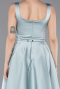 Minzgrün Partykleid Satin Midi ABK2586