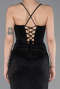 Abschlusskleid Lang Schwarz ABU6082