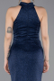 Abendkleid Lang Marineblau ABU6083