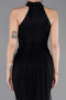 Abendkleid Lang Spitze Schwarz ABU6084