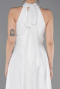 Partykleid Kurz Weiß ABK2612
