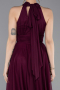 Partykleid Kurz Pflaume ABK2612