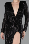 Partykleid Midi Schwarz ABK2479