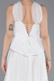 Abendkleid Midi Spitze Weiß ABK2613