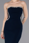 Marineblau Abendkleid Lang ABU6020