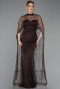 Braun Abendkleid Lang ABU4517