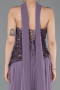 Lavendel Abendkleid Chiffon Lang ABU5486
