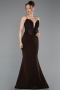 Braun Abendkleid Lang ABU5568