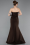 Braun Abendkleid Lang ABU5568