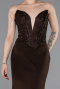 Braun Abendkleid Lang ABU5568