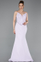 Lila Abendkleid Lang ABU5568