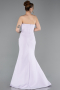 Lila Abendkleid Lang ABU5568