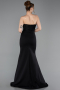 Abendkleid Lang Schwarz ABU5568