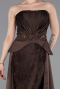 Braun Abendkleid Spitze Lang ABU5615