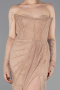 Abendkleid Lang Spitze Kupfer ABU5770