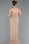 Abendkleid Lang Spitze Kupfer ABU5770