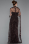 Braun Abendkleid Lang ABU4517