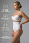 Weiß Bauch & Taille Formendes Korsett EM2020