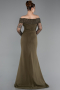 Abendkleid Lang Khaki ABU6101