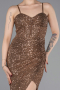 Abschlusskleid Lang Kupfer ABU6106