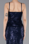 Abschlusskleid Lang Marineblau ABU6106