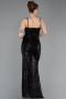 Abschlusskleid Lang Schwarz ABU6106