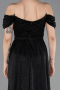 Abendkleid Lang Schwarz ABU6107