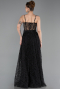 Abendkleid Lang Schwarz ABU6108
