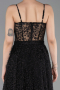 Abendkleid Lang Schwarz ABU6108