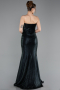 Smaragdgrün Abschlusskleid Lang ABU6111