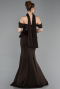 Abendkleid Lang Braun ABU6094