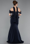 Abendkleid Lang Marineblau ABU6094