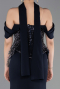Abendkleid Lang Marineblau ABU6094