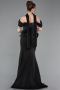 Abendkleid Lang Schwarz ABU6094