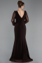 Braun Abendkleid Lang ABU3008