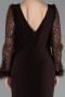 Braun Abendkleid Lang ABU3008