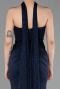 Abendkleid Lang Marineblau ABU6112
