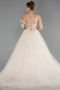 Abendkleid Lang Beige ABU6113
