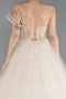 Abendkleid Lang Beige ABU6113