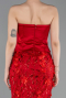 Abendkleid Lang Rot ABU6114