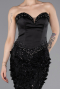 Abendkleid Lang Schwarz ABU6114